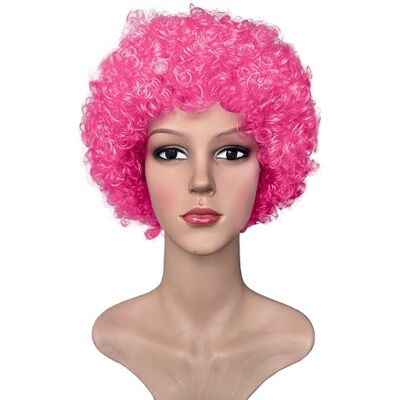 TMK 5800 perruque clown pour fêtes Cosplay carnaval Halloween Multipack Cond.5800 (Fucsia, 12 pièces) TMK 5800 perruque clown pour fêtes Cosplay carnaval Halloween Multipack Cond.5800 (Fucsia, 12 pièces)