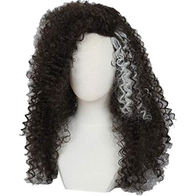 Linfairy Perruque afro longue bouclée Linfairy Perruque afro longue bouclée