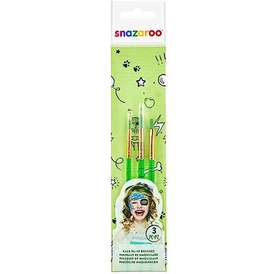 Snazaroo Pochette 3 Pinceaux De Maquillage Snazaroo Pochette 3 Pinceaux De Maquillage