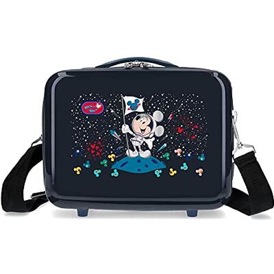 Disney Mickey sur la lune, garçons, bleu marine, 29x21x15 cms, Trousse de maquillage Disney Mickey sur la lune, garçons, bleu marine, 29x21x15 cms, Trousse de maquillage