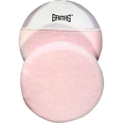 GRIMAS Pompon professionnel en velours de 10 cm pour appliquer de la poudre lâche et stressée avec housse en velours amovible et lavable GRIMAS Pompon professionnel en velours de 10 cm pour appliquer de la poudre lâche et stressée avec housse en velours amovible et lavable