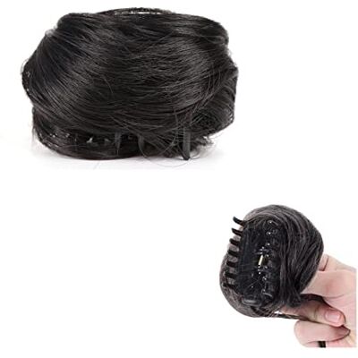 Generic Messy Hair Bun 1PCS Postiches Updo Ballet Bun pour femmes Grils Grils Griw Clip in Hair Bun Messy Faux Buns Extensions de Cheveux Clip en Donut Chignon Synthétique Bun Queue de Cheval Postiche pour Generic Messy Hair Bun 1PCS Postiches Updo Ballet Bun pour femmes Grils Grils Griw Clip in Hair Bun Messy Faux Buns Extensions de Cheveux Clip en Donut Chignon Synthétique Bun Queue de Cheval Postiche pour