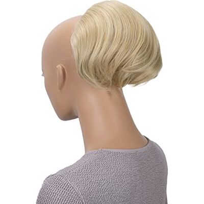 CAISHA Chignon Postiche Tresse Chignon Hepburn Attache Cheveux Chignons Mélange Blond HD6a CAISHA Chignon Postiche Tresse Chignon Hepburn Attache Cheveux Chignons Mélange Blond HD6a