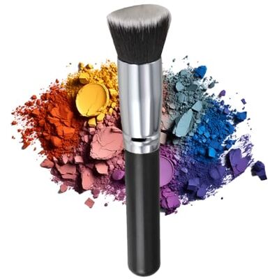 TRIXES Pinceau de Maquillage Fond de Teint Noir TRIXES Pinceau de Maquillage Fond de Teint Noir