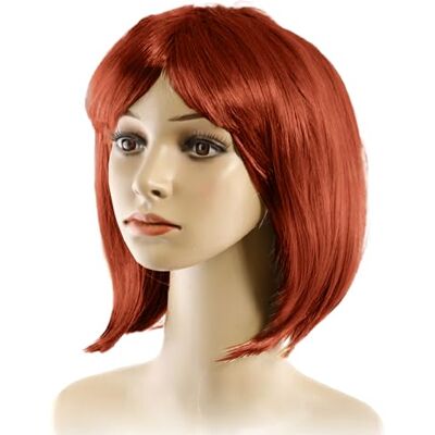 TMK Perruque Bob pour fêtes Cosplay Carnaval Halloween Multipack cond.5700 (Rame, 3 pièces) TMK Perruque Bob pour fêtes Cosplay Carnaval Halloween Multipack cond.5700 (Rame, 3 pièces)