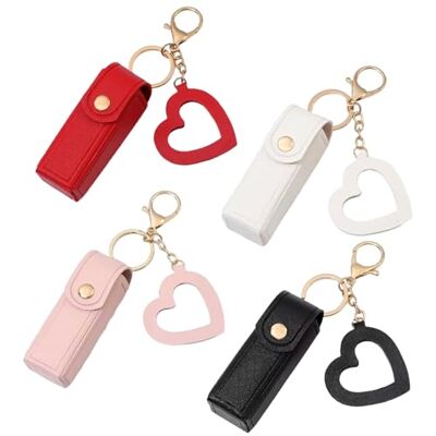 CHROMACRAFT Sac De Rouge À Lèvres 4 Pièces, Mini Sac De Rangement, Sac De Rouge À Lèvres Portable, Sac De Rouge À Lèvres À La Mode Et Simple, Sac De Rouge À Lèvres Avec Miroir CHROMACRAFT Sac De Rouge À Lèvres 4 Pièces, Mini Sac De Rangement, Sac De Rouge À Lèvres Portable, Sac De Rouge À Lèvres À La Mode Et Simple, Sac De Rouge À Lèvres Avec Miroir