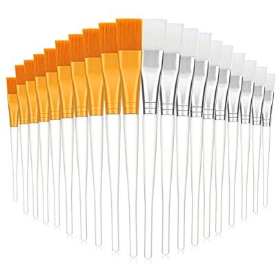 MengH-SHOP Pinceau Masque Visage Brosse de Masque Facial Pinceaux Applications de Visage avec Poignée en Plastique Transparent pour Masque Facial Masque des Yeux Besoins d'Application 20 Pièces MengH-SHOP Pinceau Masque Visage Brosse de Masque Facial Pinceaux Applications de Visage avec Poignée en Plastique Transparent pour Masque Facial Masque des Yeux Besoins d'Application 20 Pièces