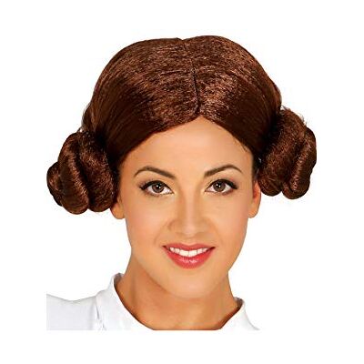 FIESTAS GUIRCA Perruque Princesse Leia FIESTAS GUIRCA Perruque Princesse Leia