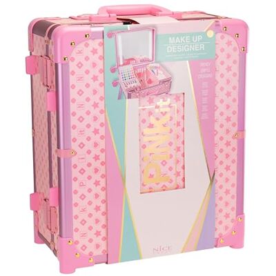 PINKIT Nice Group Station Make Up Designer, 1 valise avec kit de maquillage, pinceaux et miroir PINKIT Nice Group Station Make Up Designer, 1 valise avec kit de maquillage, pinceaux et miroir