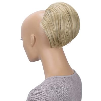 CAISHA Chignon Postiche Tresse Chignon Hepburn Attache Cheveux Chignons Mélange Blond HD9 CAISHA Chignon Postiche Tresse Chignon Hepburn Attache Cheveux Chignons Mélange Blond HD9