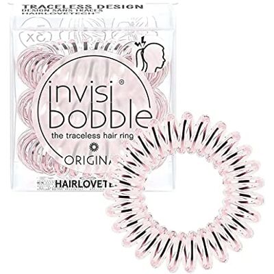 Invisibobble Élastique Cheveux Rose Métalique Original X3 Élastiques Spirale Cheveux pour Femme Elastique Cheveux Spirale sans Traces Tenue Forte Invisibobble Élastique Cheveux Rose Métalique Original X3 Élastiques Spirale Cheveux pour Femme Elastique Cheveux Spirale sans Traces Tenue Forte