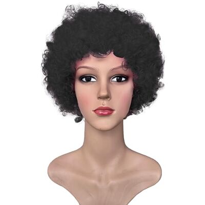 TMK 5800 Perruque clown pour fêtes Cosplay Carnaval Halloween Multipack (noir, 1pcs) TMK 5800 Perruque clown pour fêtes Cosplay Carnaval Halloween Multipack (noir, 1pcs)