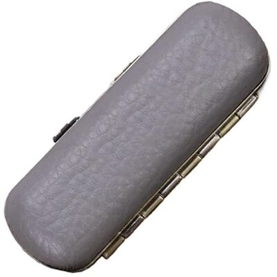AHIOJEGX Étui à rouge à lèvres vintage exquis étui à rouge à lèvres portable miroir organisateur peut contenir un seul pour le maquillage des femmes, gris, One Size, Classique AHIOJEGX Étui à rouge à lèvres vintage exquis étui à rouge à lèvres portable miroir organisateur peut contenir un seul pour le maquillage des femmes, gris, One Size, Classique