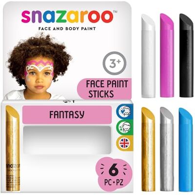 Snazaroo 6 Sticks De Maquillage Fantaisie Snazaroo 6 Sticks De Maquillage Fantaisie