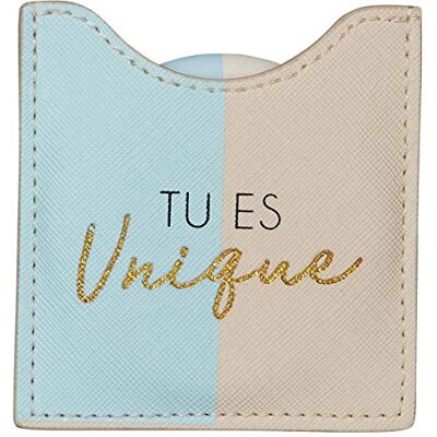 DRAEGER PARIS 1886 Toga Draeger Miroir Tu ES Unique Miroir Rond de Poche à Emmener Partout Idéal Cadeau Anniversaire, Toutes Occasions Dimensions 8,5 cm x 8 cm 76005905 Small DRAEGER PARIS 1886 Toga Draeger Miroir Tu ES Unique Miroir Rond de Poche à Emmener Partout Idéal Cadeau Anniversaire, Toutes Occasions Dimensions 8,5 cm x 8 cm 76005905 Small