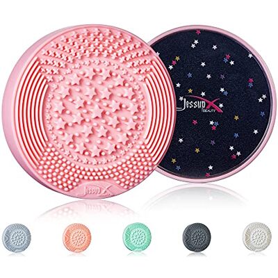 Jessup Maquillage Brosse Nettoyant avec Enlèvement de Couleur Éponge En Silicone Tampon De Nettoyage En Profondeur Outil De Lavage Tapis En Caoutchouc 2-EN-1 Boîte Humide Et Sec Jessup Maquillage Brosse Nettoyant avec Enlèvement de Couleur Éponge En Silicone Tampon De Nettoyage En Profondeur Outil De Lavage Tapis En Caoutchouc 2-EN-1 Boîte Humide Et Sec