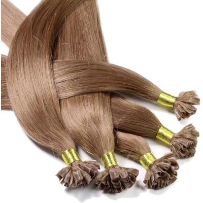 hair2heart 25 x 0,5g extensions cheveux keratine à chaud 30cm, #14 Blond foncé, lisse hair2heart 25 x 0,5g extensions cheveux keratine à chaud 30cm, #14 Blond foncé, lisse