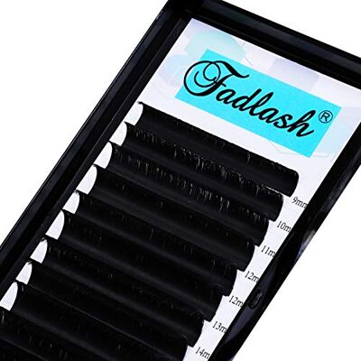 FADLASH Extension Cils Easy Fan Lashes 0.07-DD Curl 16mm Extension de Cils Soie Volume Russe Professionnel Easy Fanning Lash Cils Bouquet Auto-Festonnés (0.07-DD-16) FADLASH Extension Cils Easy Fan Lashes 0.07-DD Curl 16mm Extension de Cils Soie Volume Russe Professionnel Easy Fanning Lash Cils Bouquet Auto-Festonnés (0.07-DD-16)