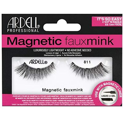 Ardell Faux cils magnétiques Magnetic Faux Mink 811 Glamour et léger Pas besoin d'adhésif Utiliser avec un eyeliner magnétique Ardell Faux cils magnétiques Magnetic Faux Mink 811 Glamour et léger Pas besoin d'adhésif Utiliser avec un eyeliner magnétique