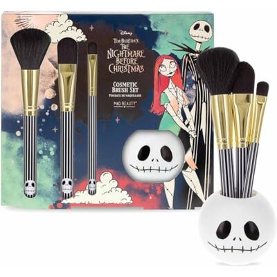 MAD Beauty Disney The Nightmare Before Christmas Cosmetic Brush Set MAD Beauty Disney The Nightmare Before Christmas Cosmetic Brush Set
