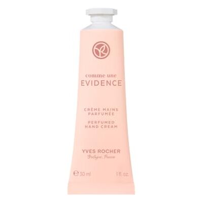 Yves Rocher Comme Une Evidence Crème Mains Parfumée Hydratante – 30 ml Crème mains à la Rose, Bergamote et Patchouli, hydrate, nourrit et adoucit, parfum chypré floral, tous types de peaux Yves Rocher Comme Une Evidence Crème Mains Parfumée Hydratante – 30 ml Crème mains à la Rose, Bergamote et Patchouli, hydrate, nourrit et adoucit, parfum chypré floral, tous types de peaux