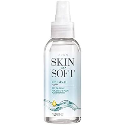 Avon Skin So Soft Original Huile sèche pour le corps en spray au jojoba 150 ml Avon Skin So Soft Original Huile sèche pour le corps en spray au jojoba 150 ml