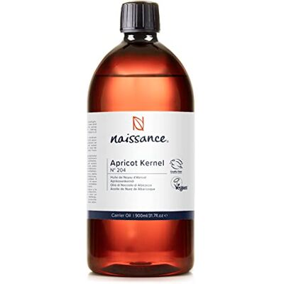 Naissance Huile De Noyau D’Abricot (No. 204) 900ml Huile Végétale Pour Visage, Corps, Cheveux, Barbe, Massage, Ongle Sans Odeur, Végan, Non Testée Sur Les Animaux Et Sans OGM Naissance Huile De Noyau D’Abricot (No. 204) 900ml Huile Végétale Pour Visage, Corps, Cheveux, Barbe, Massage, Ongle Sans Odeur, Végan, Non Testée Sur Les Animaux Et Sans OGM