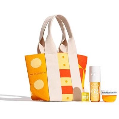 Sol de Janeiro The Sol Tote Body Essentials Kit de soins en sac Sol de Janeiro The Sol Tote Body Essentials Kit de soins en sac