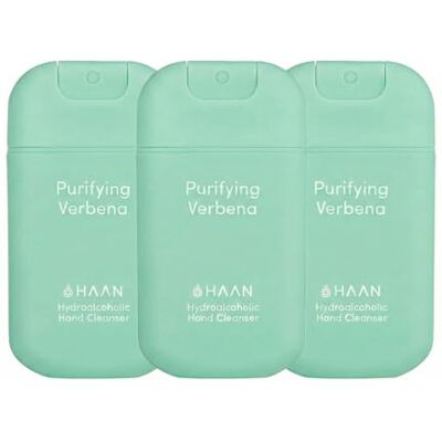 HAAN Spray hydratant pour les mains à l'aloe vera (lot de 3) 3 unités par parfum : Purifying Verbena Spray de 30 ml HAAN Spray hydratant pour les mains à l'aloe vera (lot de 3) 3 unités par parfum : Purifying Verbena Spray de 30 ml