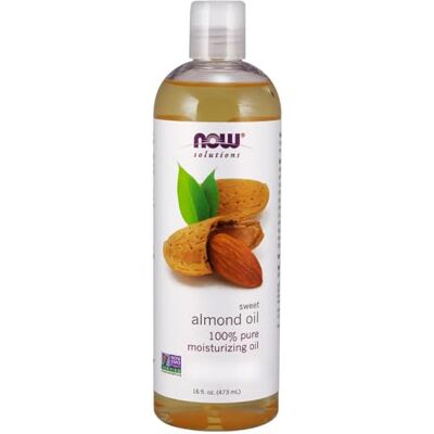 NOW Foods Solutions, Huile d'amande douce, 473 ml, testée en laboratoire, sans soja, végétalien, sans OGM NOW Foods Solutions, Huile d'amande douce, 473 ml, testée en laboratoire, sans soja, végétalien, sans OGM