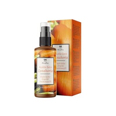 QKnatur Huile Sèche de Carotte -100 ml. Absorption rapide. Autobronzant solaire naturel, Hydrate, Rajeunit et donne de la luminosité à la peau Répare les cheveux QKnatur Huile Sèche de Carotte -100 ml. Absorption rapide. Autobronzant solaire naturel, Hydrate, Rajeunit et donne de la luminosité à la peau Répare les cheveux