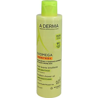 A-Derma Exomega Control Duschöl, 200 ml Solution A-Derma Exomega Control Duschöl, 200 ml Solution