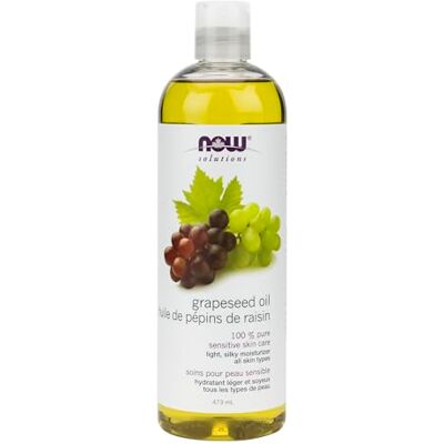 NOW Grape Seed Oil, Pure 473mL NOW Grape Seed Oil, Pure 473mL