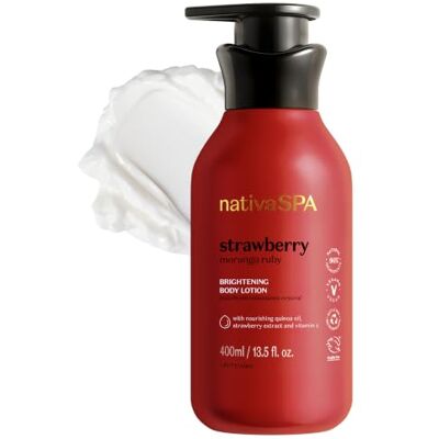 O Boticário Strawberry Ruby Native Spa Strawberry Moisturizing Lotion 400ml oBoticário Loção Hidratante Morango Ruby Nativa SPA 400ml Parfumée Vegan Crème d'hydratation profonde au quinoa Nutrition intense Peau douce et rajeunie O Boticário Strawberry Ruby Native Spa Strawberry Moisturizing Lotion 400ml oBoticário Loção Hidratante Morango Ruby Nativa SPA 400ml Parfumée Vegan Crème d'hydratation profonde au quinoa Nutrition intense Peau douce et rajeunie