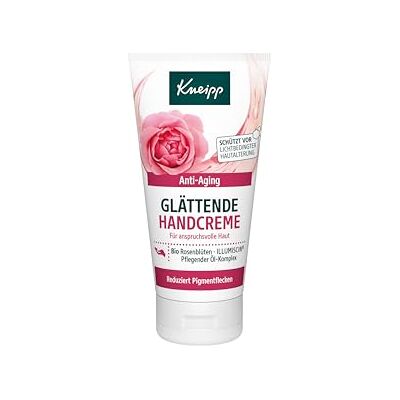 Kneipp Crème lissante pour les mains anti-âge Pour peaux exigeantes Réduit les taches pigmentaires Protège contre le vieillissement cutané causé par la lumière 50 ml Kneipp Crème lissante pour les mains anti-âge Pour peaux exigeantes Réduit les taches pigmentaires Protège contre le vieillissement cutané causé par la lumière 50 ml