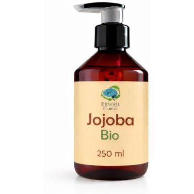 Biophorea Huile de Jojoba 250 ml – Bio & Pressée à froid, 100 % pure – Huile de support cosmétique pour la peau, les cheveux et le massage Biophorea Huile de Jojoba 250 ml – Bio & Pressée à froid, 100 % pure – Huile de support cosmétique pour la peau, les cheveux et le massage