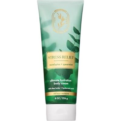 Bath & Body Works Aromatherapy Crème pour le corps à l'eucalyptus et à la menthe verte 226 g Bath & Body Works Aromatherapy Crème pour le corps à l'eucalyptus et à la menthe verte 226 g