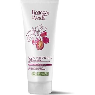 Bottega Verde Uva Preziosa - Crème - Lait corporel hydratant et nourrissant 200ml Bottega Verde Uva Preziosa - Crème - Lait corporel hydratant et nourrissant 200ml
