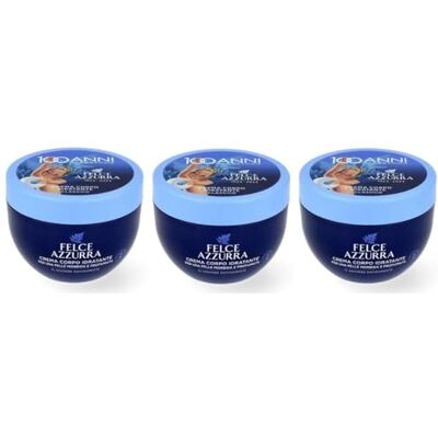 Felce Azzurra Lot de 3 palettes Fougère Bleu Crème Corps Hydratante 250 ml Felce Azzurra Lot de 3 palettes Fougère Bleu Crème Corps Hydratante 250 ml