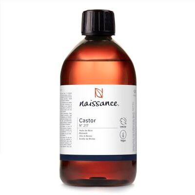 Naissance Huile De Ricin Pressée À Froid (No. 217) 450ml Pousse Rapide pour Cheveux, Cils, Sourcils, Corps, Barbe, Ongles Naissance Huile De Ricin Pressée À Froid (No. 217) 450ml Pousse Rapide pour Cheveux, Cils, Sourcils, Corps, Barbe, Ongles