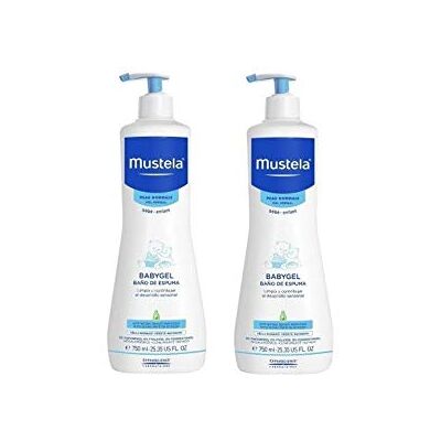 Mustela Lot de 2 x 750 ml (total : 1500 ml) Mustela Lot de 2 x 750 ml (total : 1500 ml)