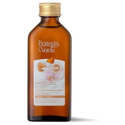 Huile d'Amande Douce Bottega Verde - 100% - Sans Parfum - 100ml - Soin de la Peau Huile d'Amande Douce Bottega Verde - 100% - Sans Parfum - 100ml - Soin de la Peau
