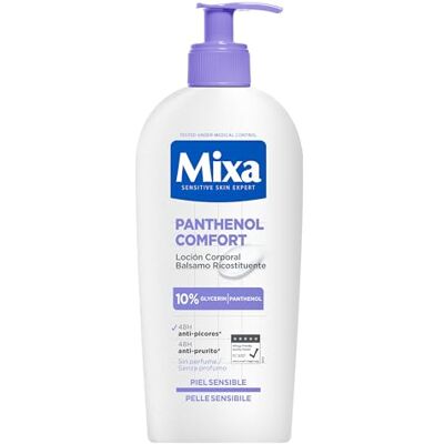 Mixa Panthénol Lotion pour le corps XXL Baume anti-démangeaisons et apaisant avec panthénol et glycérine végétale pour peaux sensibles et sensibles, atténue les démangeaisons Panthénol Comfort Mixa Panthénol Lotion pour le corps XXL Baume anti-démangeaisons et apaisant avec panthénol et glycérine végétale pour peaux sensibles et sensibles, atténue les démangeaisons Panthénol Comfort