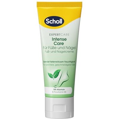 Dr. Scholl's Scholl Crème riche pour pieds et ongles Idéale pour les pieds rugueux et très secs Avec urée et complexe de vitamines Augmente la teneur en humidité 75 ml Dr. Scholl's Scholl Crème riche pour pieds et ongles Idéale pour les pieds rugueux et très secs Avec urée et complexe de vitamines Augmente la teneur en humidité 75 ml