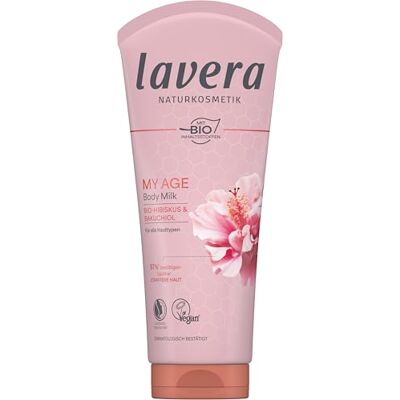 lavera My Age Body Milk Pour peaux matures Sensation douce et veloutée Hydratant et régénérant Végétalien Cosmétique naturel 200 ml lavera My Age Body Milk Pour peaux matures Sensation douce et veloutée Hydratant et régénérant Végétalien Cosmétique naturel 200 ml