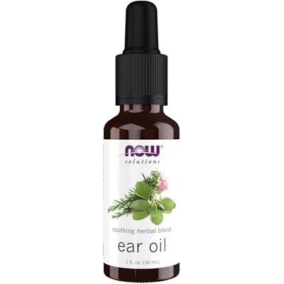 NOW Foods Lot de 2 flacons d'huile pour les oreilles (2 x 30 ml) NOW Foods Lot de 2 flacons d'huile pour les oreilles (2 x 30 ml)