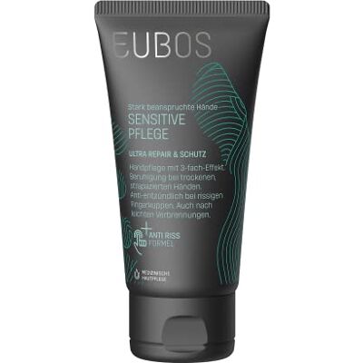 EUBOS Soin Sensitve Ultra Repair & Protection 75 ml Pour les mains sensibles Tolérance cutanée testée dermatologiquement EUBOS Soin Sensitve Ultra Repair & Protection 75 ml Pour les mains sensibles Tolérance cutanée testée dermatologiquement