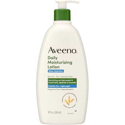 Aveeno Sheer Hydration Daily Lotion hydratante 18 Fluid Ounce by Aveeno Sheer Hydration Daily Lotion hydratante 18 Fluid Ounce by