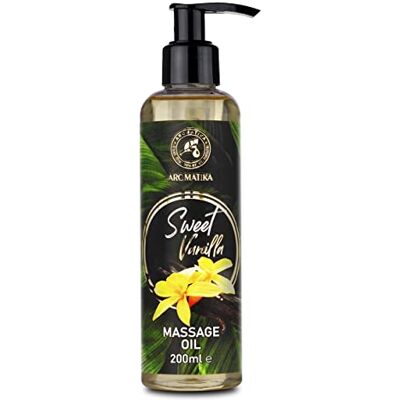 Trust Huile de Massage Vanille Douce 200ml Mélange Naturel de Pépins de Raisin, Jojoba, Amande et Noyaux de Pêche – Soin Corporel Relaxant pour Lui et pour Elle Massage de Couples Trust Huile de Massage Vanille Douce 200ml Mélange Naturel de Pépins de Raisin, Jojoba, Amande et Noyaux de Pêche – Soin Corporel Relaxant pour Lui et pour Elle Massage de Couples