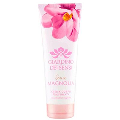 GIARDINO DEI SENSI Crème Corps Soave, Crème Corps Parfumée Magnolia, 250 ml GIARDINO DEI SENSI Crème Corps Soave, Crème Corps Parfumée Magnolia, 250 ml